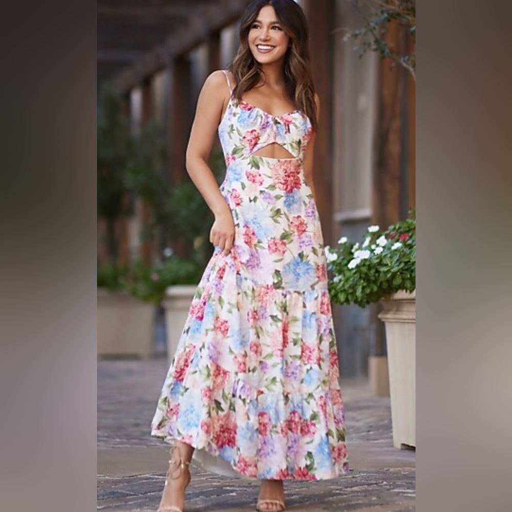 Express Floral Maxi